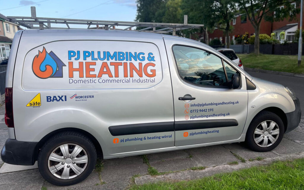 PJ Plumbing & Heating. Domestic Commercial Industrial